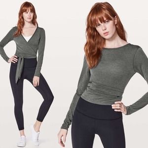 Best 25+ Deals for Lululemon Wrap Long Sleeve Top | Poshmark